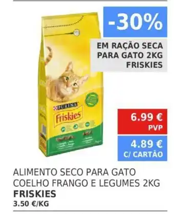 ALimento Seco para Gato Coelho Frango e Legumes 2kg FRISKIES