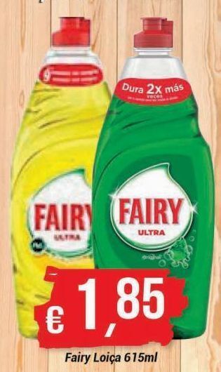 Detergente lavalouça fairy