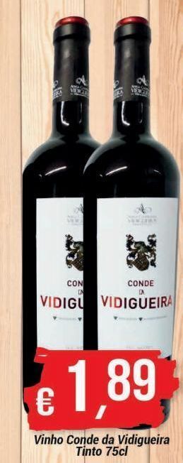 GidaCarnes Supermercados Vinho tinto promoção