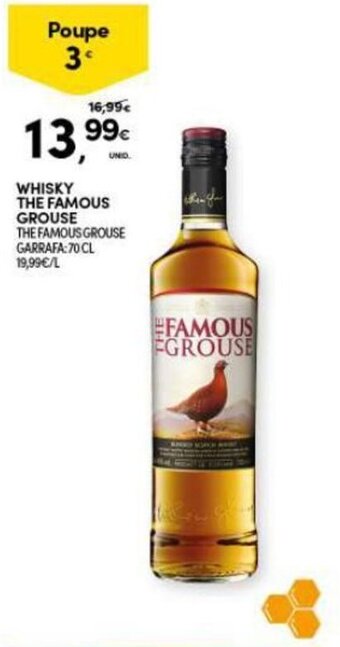 Continente Whisky The Famous Grouse 70cl promoção