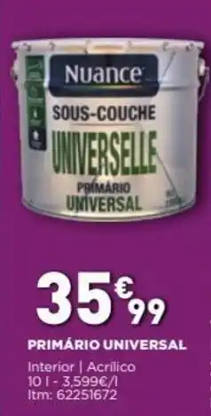 Bricomarché Nuance Primário Universal 10L promoção
