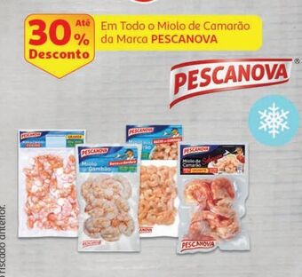 Auchan Miolo de camarão pescanova promoção
