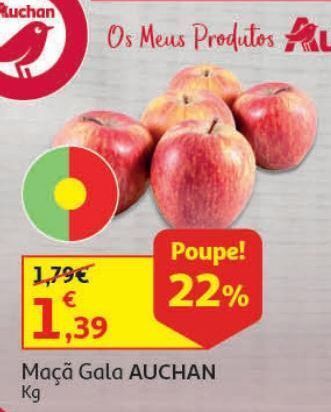 Auchan Maçã gala auchan, kg promoção