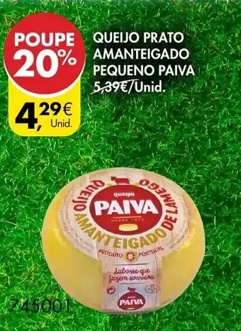 Pingo Doce Queijo Prato Amanteigado Pequeno Paiva promoção