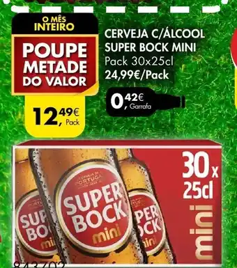 Cerveja C/ Álcool Super Bock Mini Pack 30x25clcl