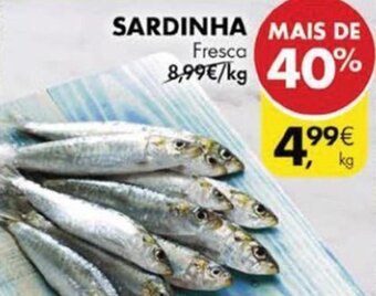Pingo Doce Sardinha Fresca promoção