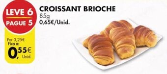 Pingo Doce Croissant Brioche 85g promoção