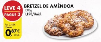 Pingo Doce Bretzel de Amêndoa 130g promoção