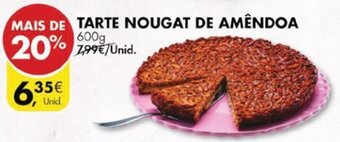 Tarte Nougat de Amêndoa 600g