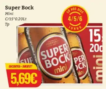 Belita Super Bock Mini C/15*0,20lt promoção