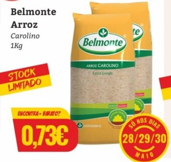 Belita Belmonte Arroz 1kg promoção