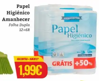 Belita Papel Higiénico Amanhecer 12+6R promoção