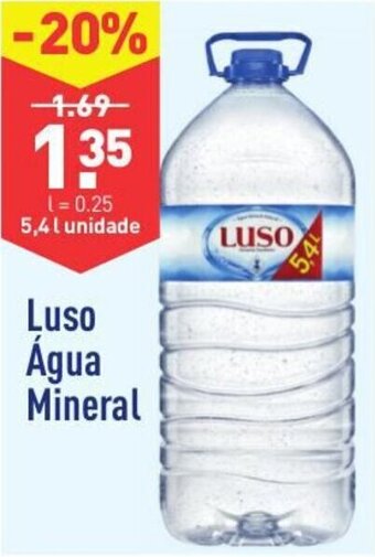 Luso Água Mineral 5,4L
