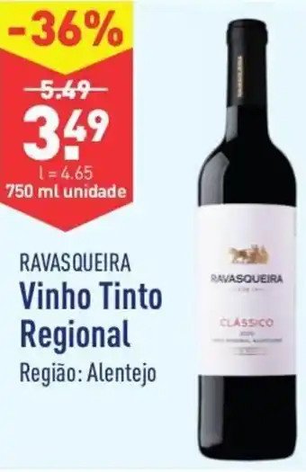 Ravasqueira Vinho Tinto Regional 750ml