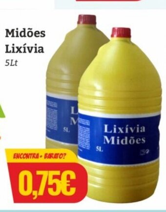 Belita Midões Lixívia 5Lt promoção