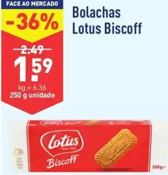 ALDI Bolachas Lotus Biscoff 250g promoção