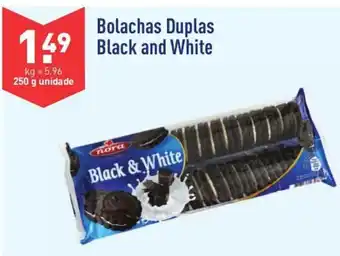 ALDI Nora Bolachas Duplas Black and White 250g promoção
