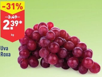 ALDI Uva Roxa promoção