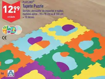 ALDI Playland Tapete Puzzle 90 x 90cm ou ø 100cm + 10 Meses promoção