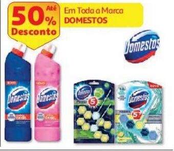 Auchan Bloco sanitário domestos promoção