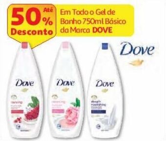 Gel de banho dove