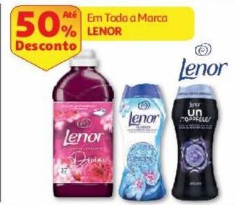 Auchan Pérolas perfumadas lenor promoção