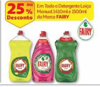 Auchan Det. loiça manual fairy promoção