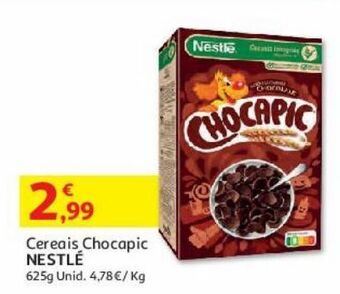 Auchan Cereais nestlé:chocapic 625 g promoção