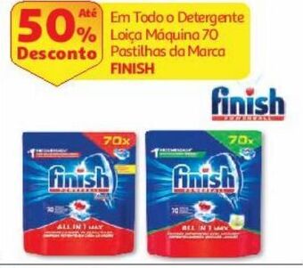 Auchan Detergente maq.loiça finish promoção