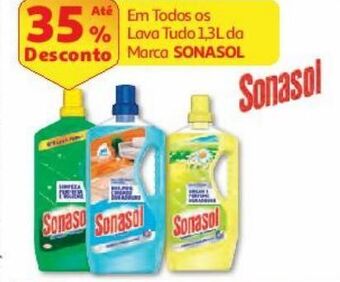Auchan Lava tudo sonasol promoção