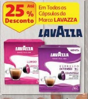 Auchan Cápsulas lavazza promoção