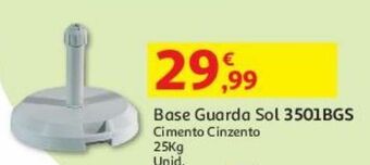 Auchan Base guarda sol:cimento cinzento 25kg promoção