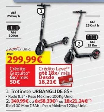 Trotinete urbanglide