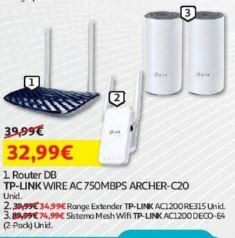 Auchan Router db tp-link promoção