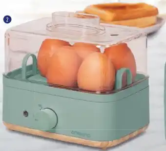 Ambiano Cozedor de Ovos Skandi 400W