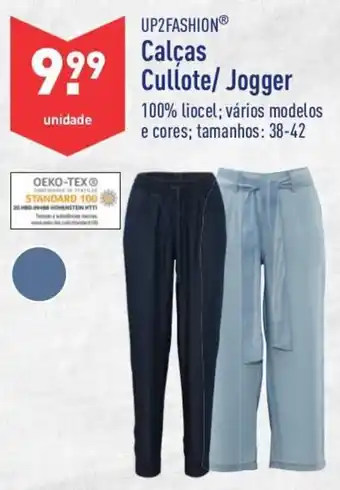 ALDI Up2fashion Calças Cullote/ Jogger 38-42 promoção