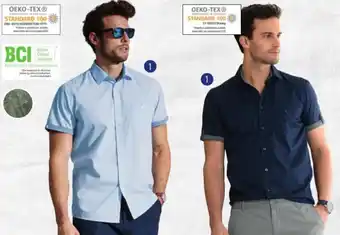 ALDI Straight Up Camisa de Manga Curta para Homem M-XL promoção
