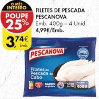 Filetes de Pescada Pescanova 400g