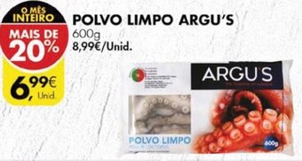 Pingo Doce Polvo Limpo Argu's 600g promoção