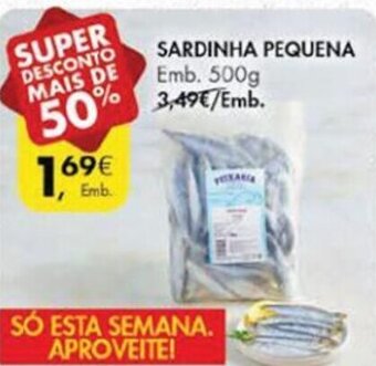 Pingo Doce Sardinha Pequena 500g promoção