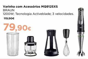 El Corte Inglés Batedeira de varinhas braun promoção