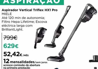 El Corte Inglés Aspirador vertical miele promoção