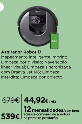 El Corte Inglés Aspirador robot roomba promoção