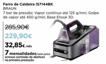 El Corte Inglés Ferro de engomar braun promoção