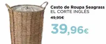 Cesto para roupa el corte inglés
