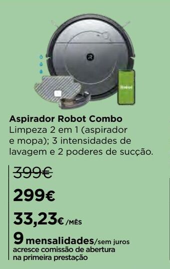El Corte Inglés Aspirador robot roomba promoção