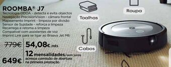 El Corte Inglés Aspirador robot roomba promoção