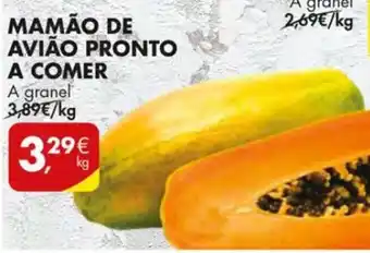 Pingo Doce Mamão de Avião Pronto a Comer promoção