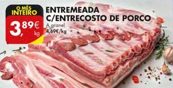 Entremeada C/Entrecosto de Porco