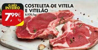 Pingo Doce Costeleta de Vitela e Vitelão promoção